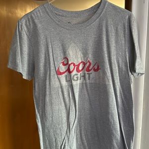 COORS LIGHT TSHIRT - SIZE MEDIUM